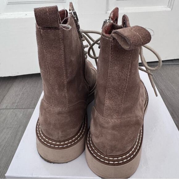 L’Idea by Lori Tan Suede Moto Boots - Picture 5 of 8